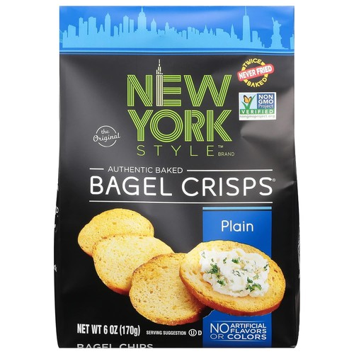 New york style bagel crisps - york,